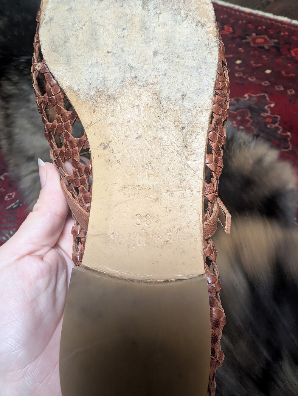 Margaux Women's The Demi Jane Flat Size 38 - Picture 3 of 3